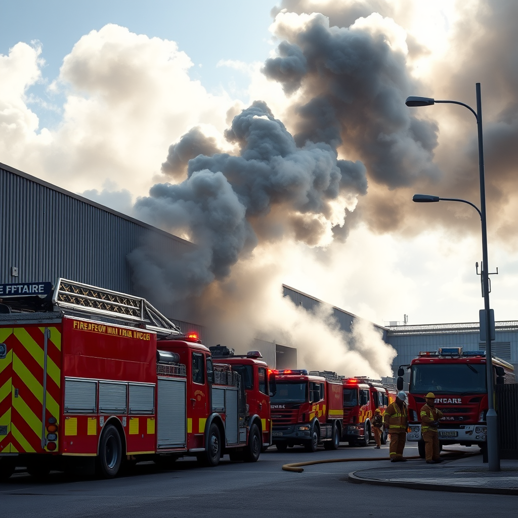 Fire crews in Sutton Bonington continue battling blaze after ten days